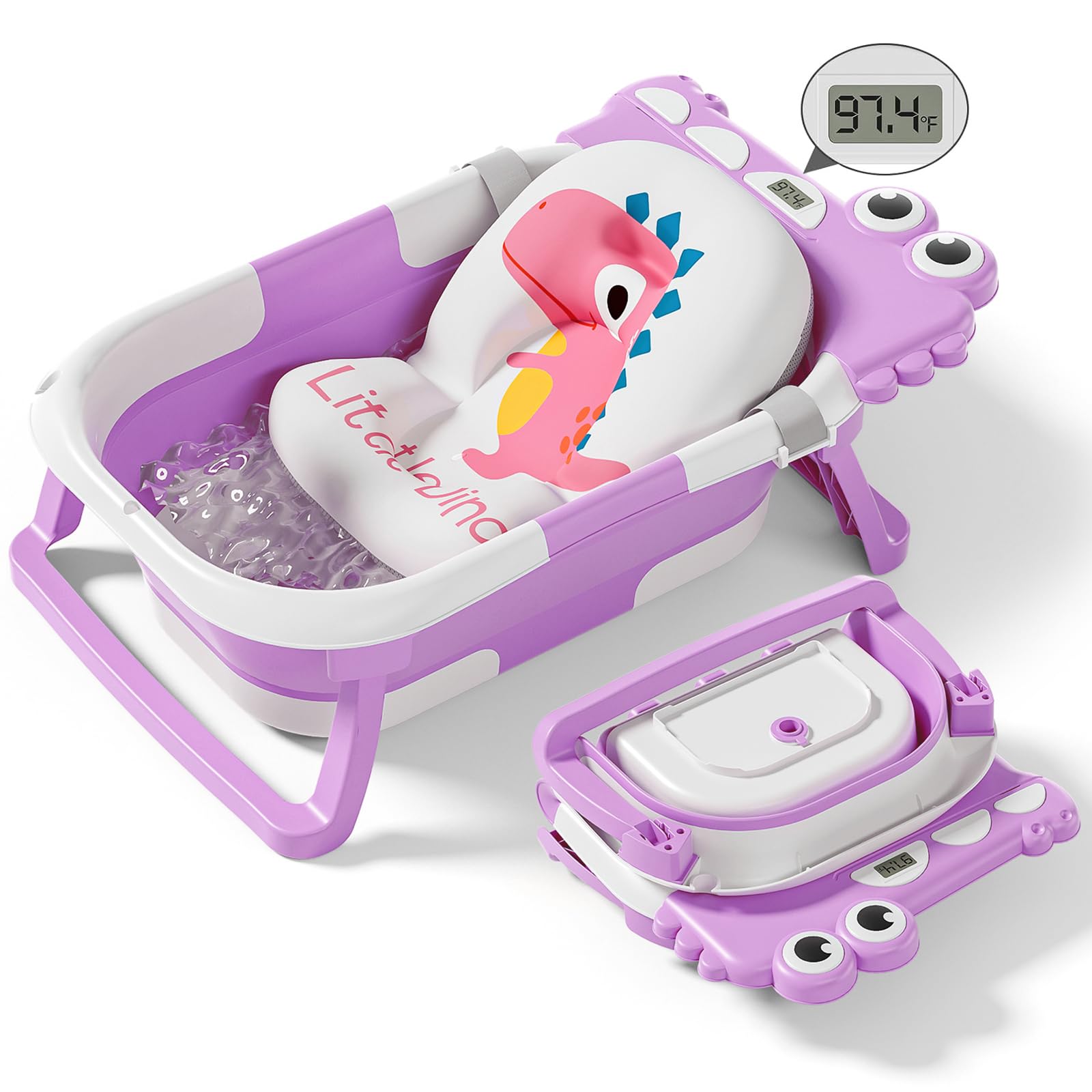 Collapsible Baby Bathtub for Newborns and Infants
