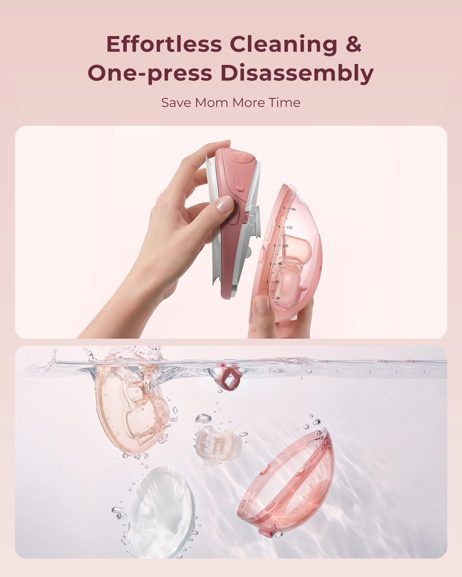 Momcozy M5 Smart with APP Hands-Free 24mm Work Mom