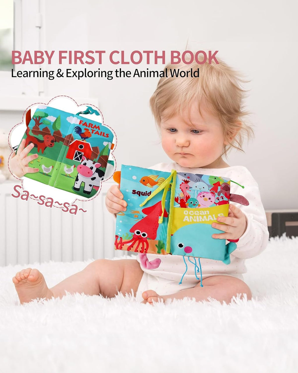 Dearlomum Piano Baby Play Gym and Tummy Time Mat