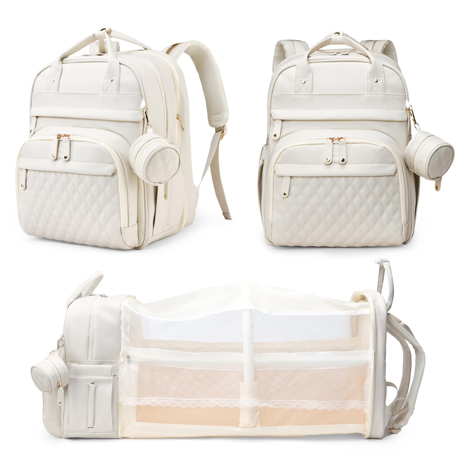 Astro Alan Waterproof Diaper Backpack with Changing Station