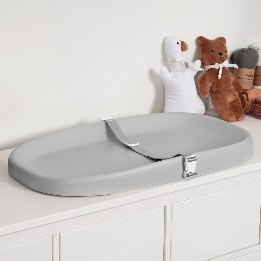 Papablic Wipeable Baby Changing Pad for Dressers