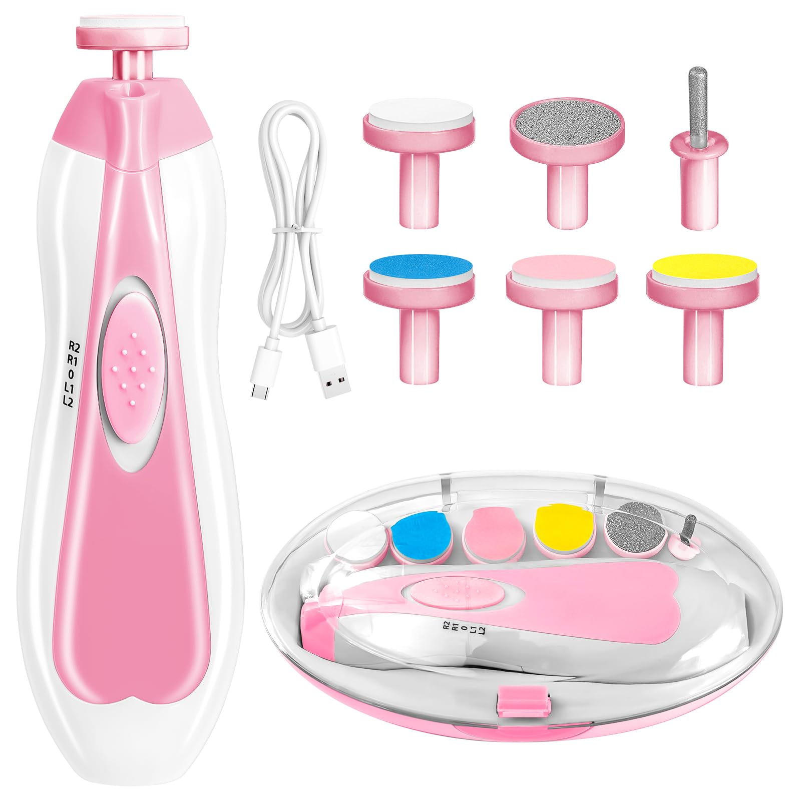 Qunlions Life Electric Baby Nail Trimmer and File