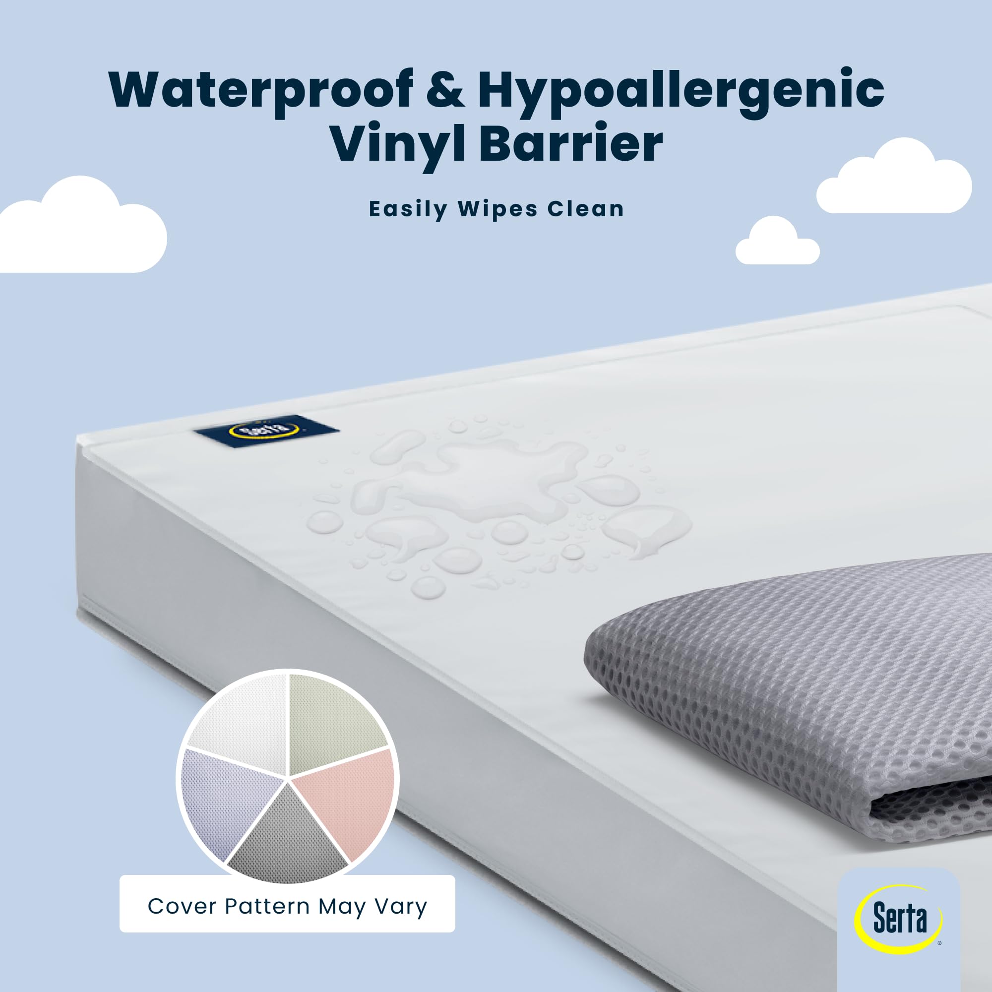 Delta Children Serta Perfect Start Dual-Sided Crib Mattress