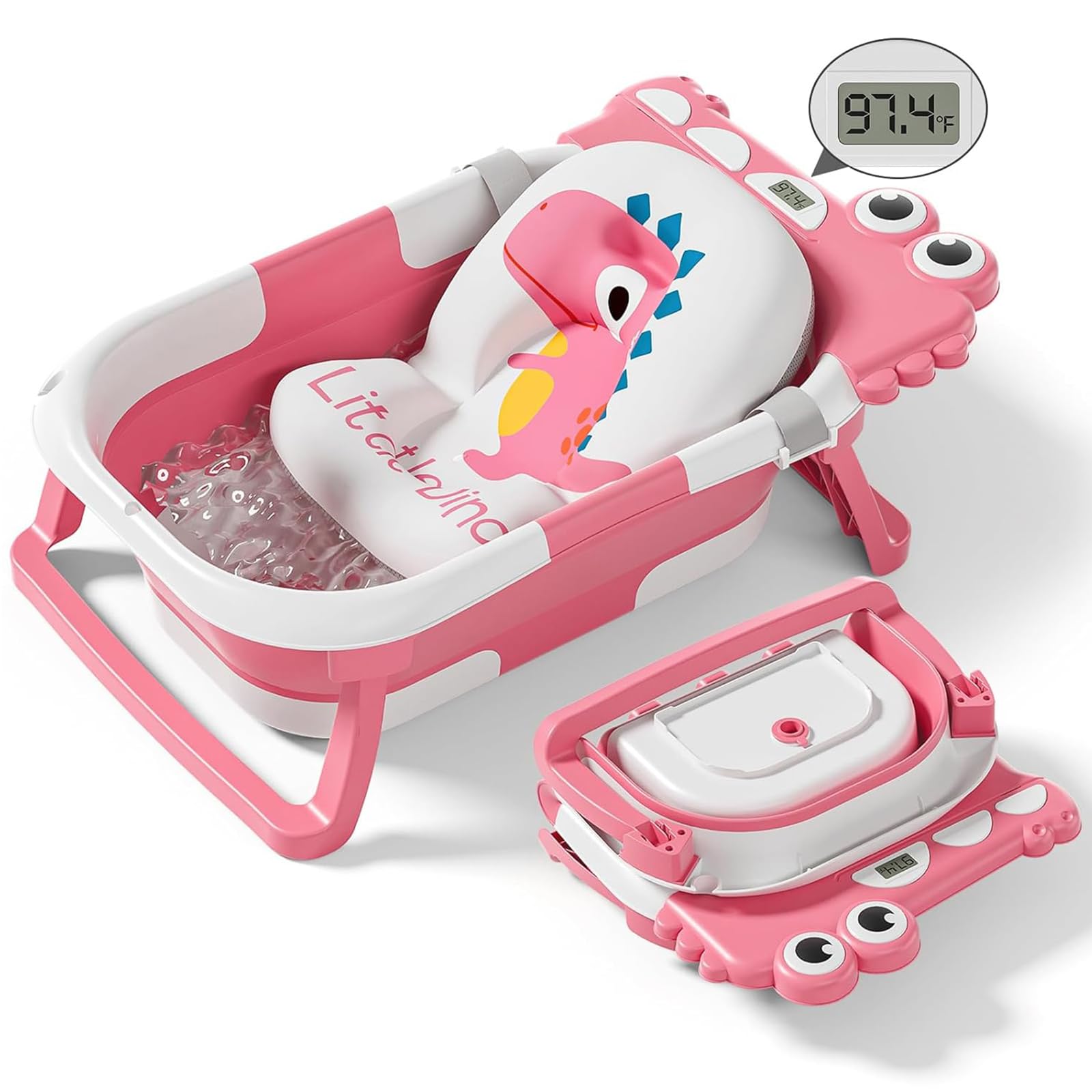 Collapsible Baby Bathtub for Newborns and Infants