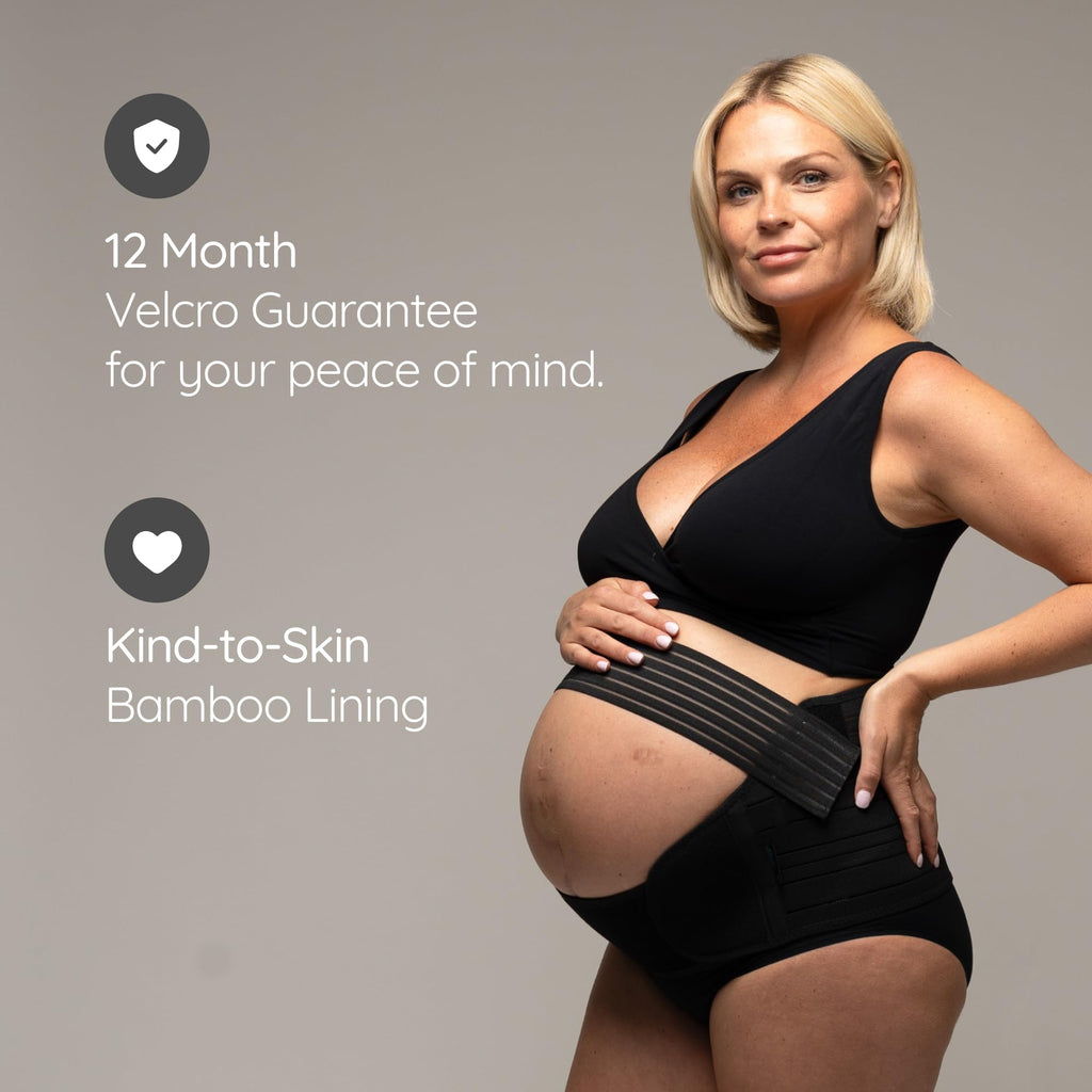 BABYGO® Pregnancy Support Belt – Maternity Belly Band for Back, Pelvic & Hip Pain Relief | Adjustable Bump Support