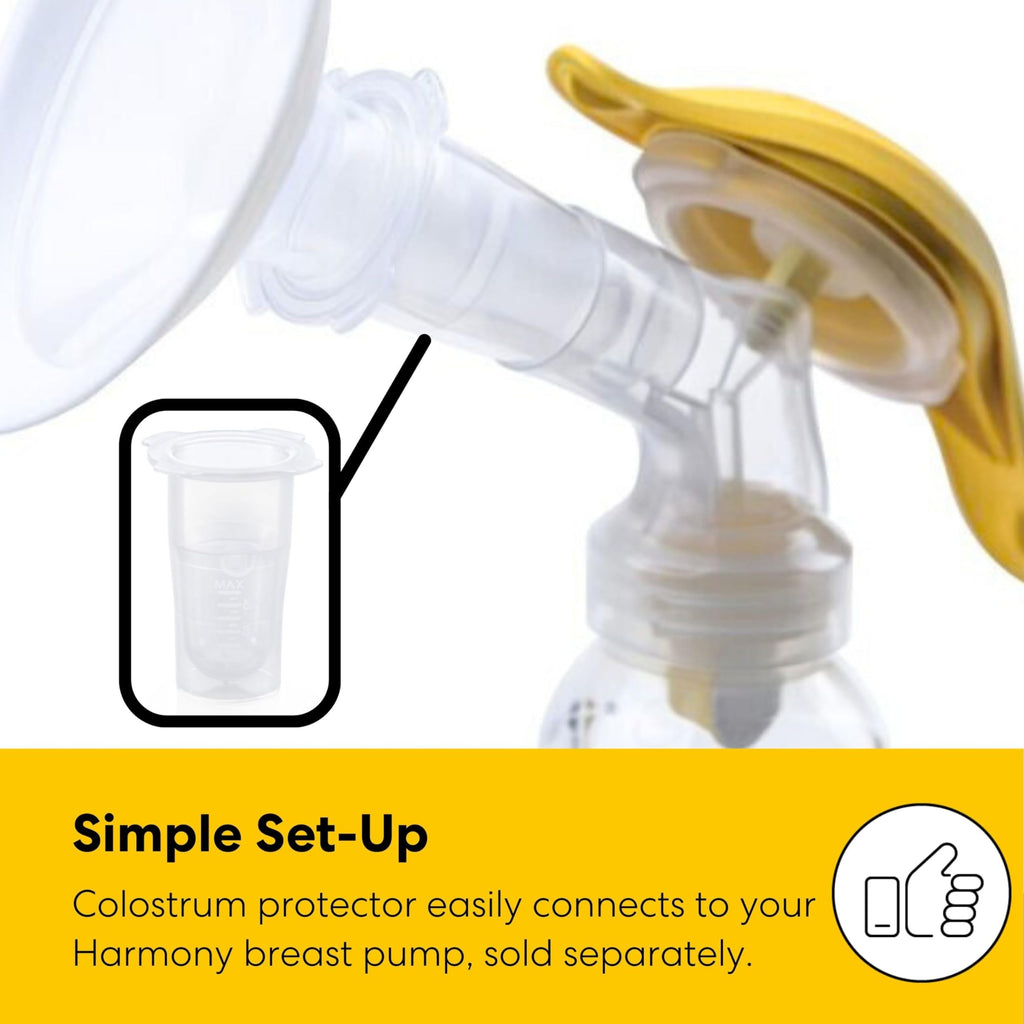 Medela Harmony Manual Breast Pump, Colostrum Collection and Feeding Kit, Silicone Breast Milk Collector, Collect, Store, Feed, and Pump