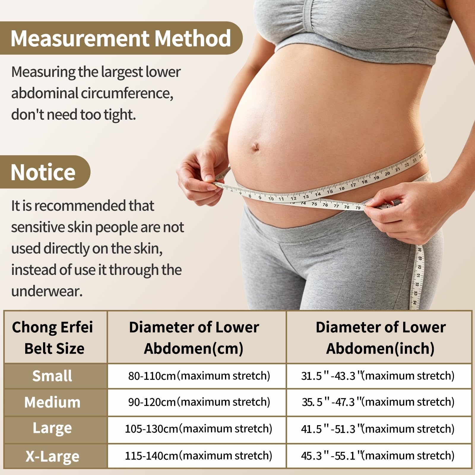 ChongErfei Maternity Belt Pregnancy Belly Band 3 in 1 Maternity Support Belt for Pregnant Back/Pelvic/Hip Pain, Maternity Band Belly Support for Pregnancy