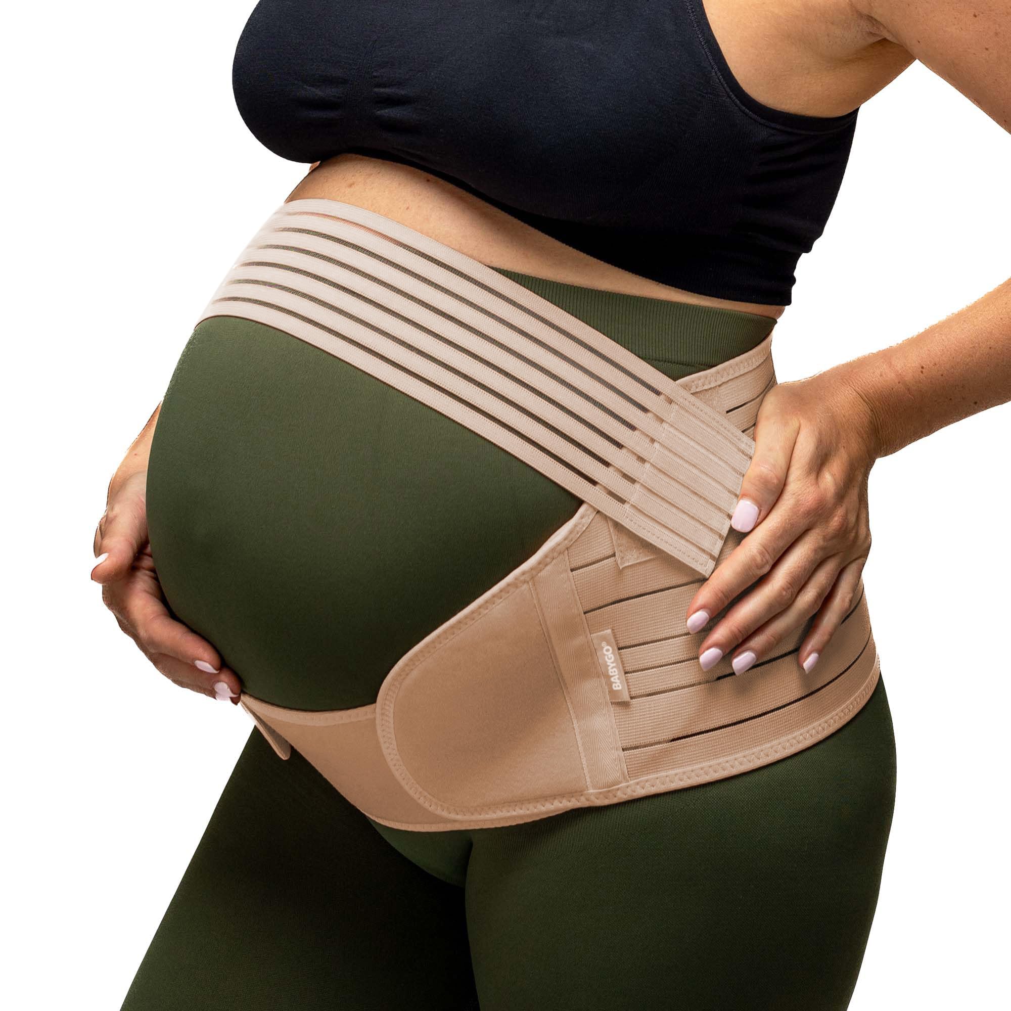BABYGO® Pregnancy Support Belt – Maternity Belly Band for Back, Pelvic & Hip Pain Relief | Adjustable Bump Support