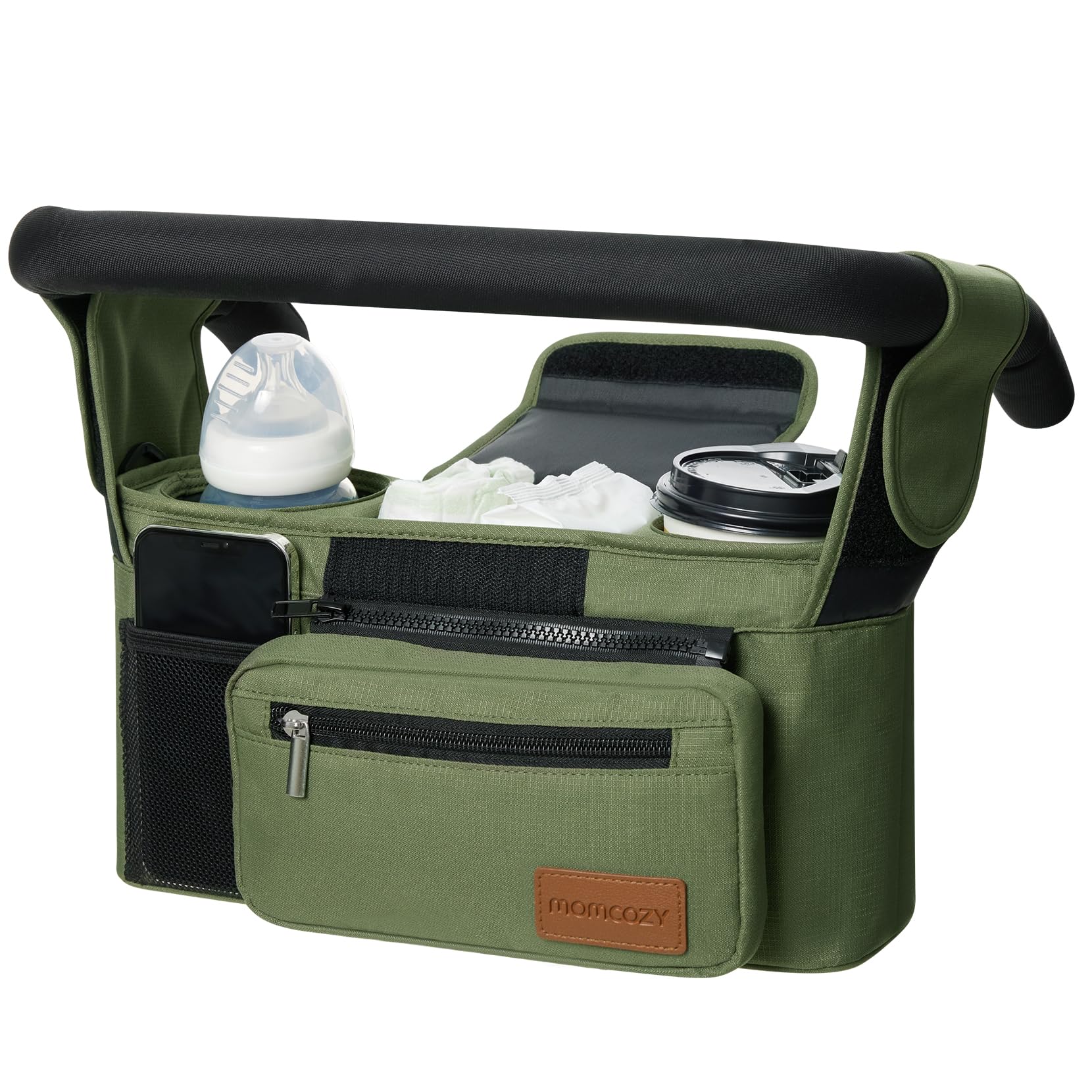 Momcozy Universal Stroller Organizer and Caddy