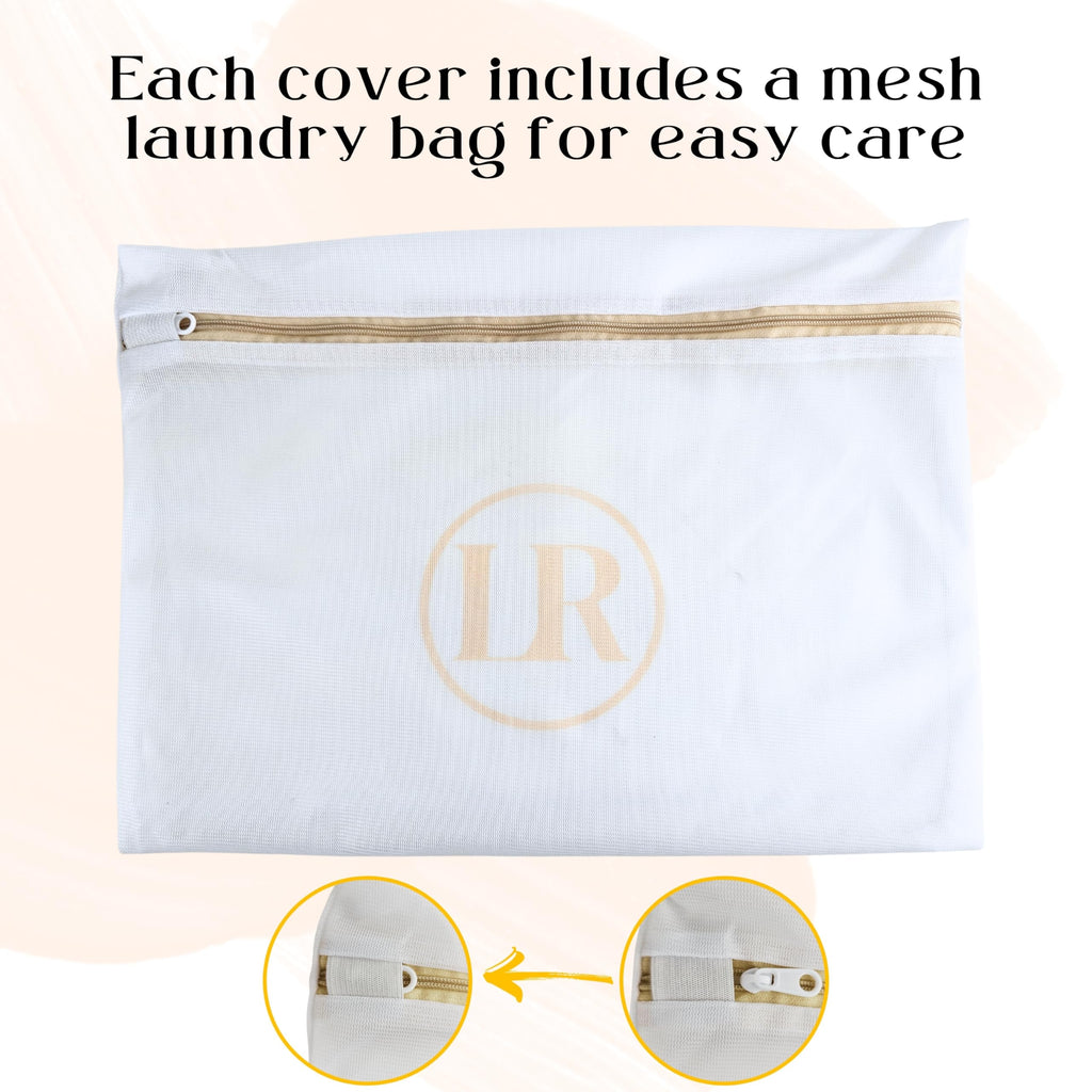 Little Rou Peekaboo Nursing Cover Up for Breastfeeding - Breathable Knit - Soft Organic Cotton & Cashmere Breast Feeding Poncho for Women - Privacy Feature - Includes Mesh Laundry Bag