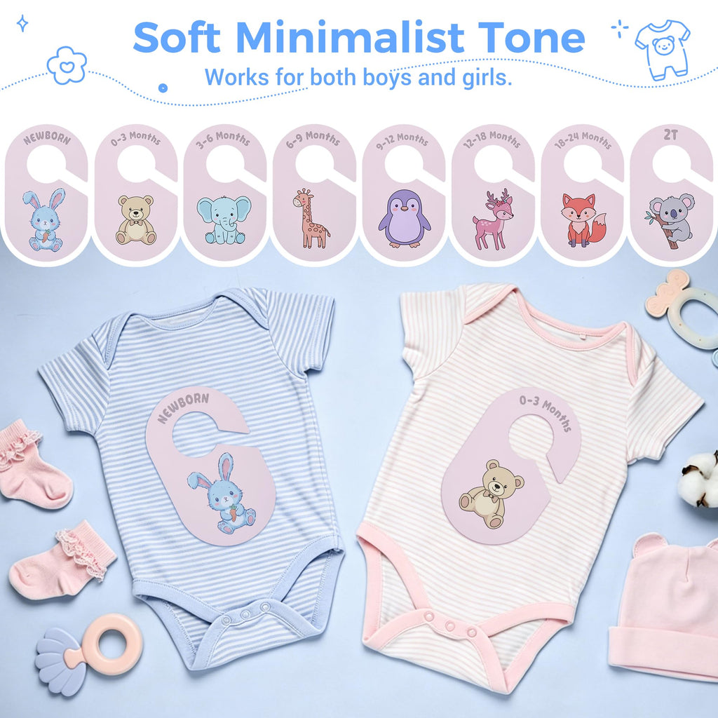 COOLBEBE Double-Sided Baby Closet Dividers