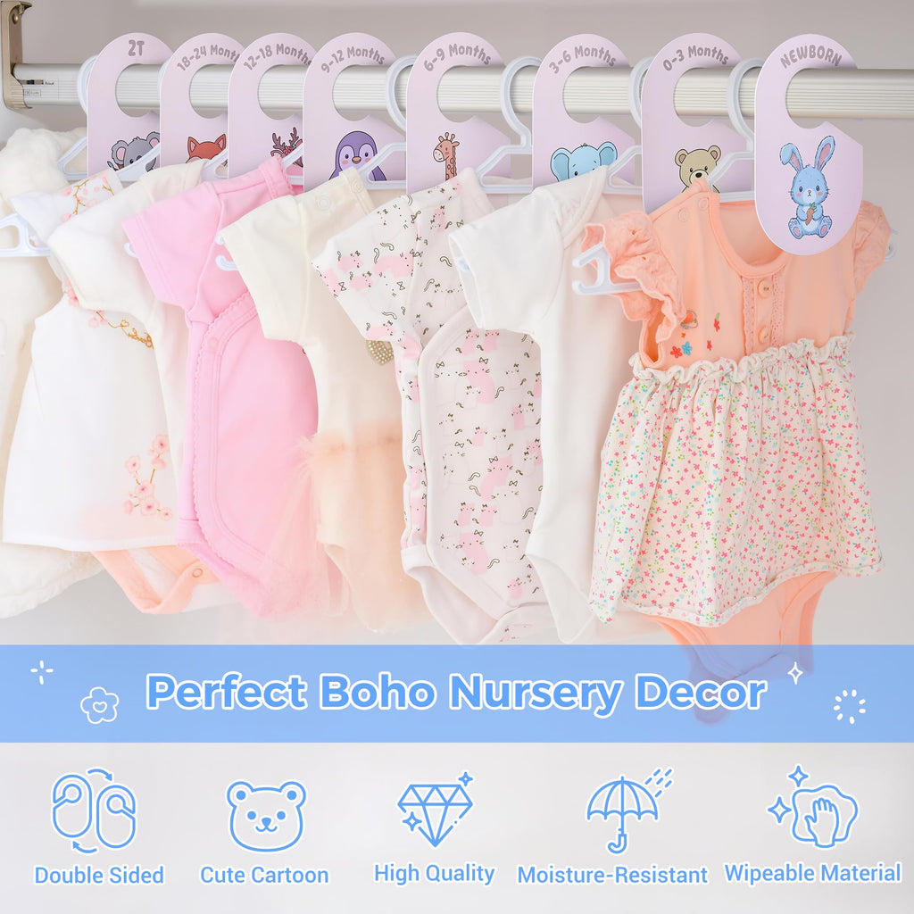 COOLBEBE Double-Sided Baby Closet Dividers