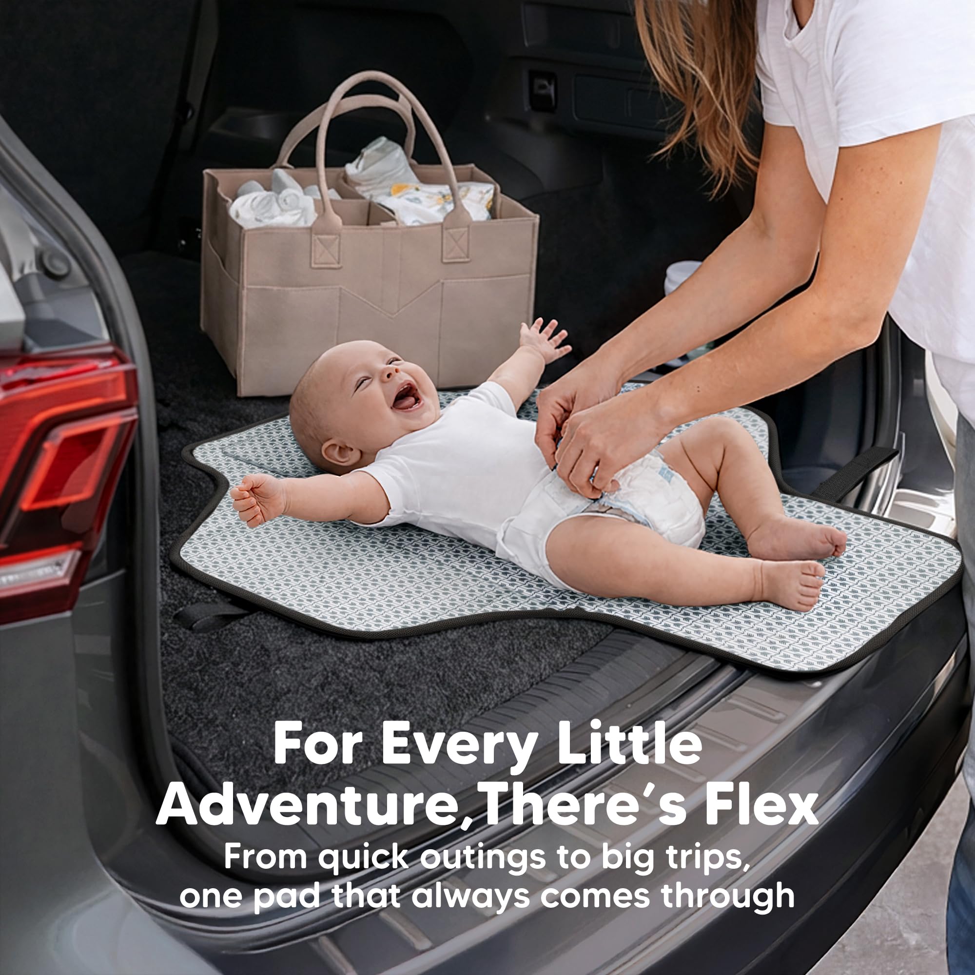 KeaBabies Waterproof Foldable Travel Changing Mat