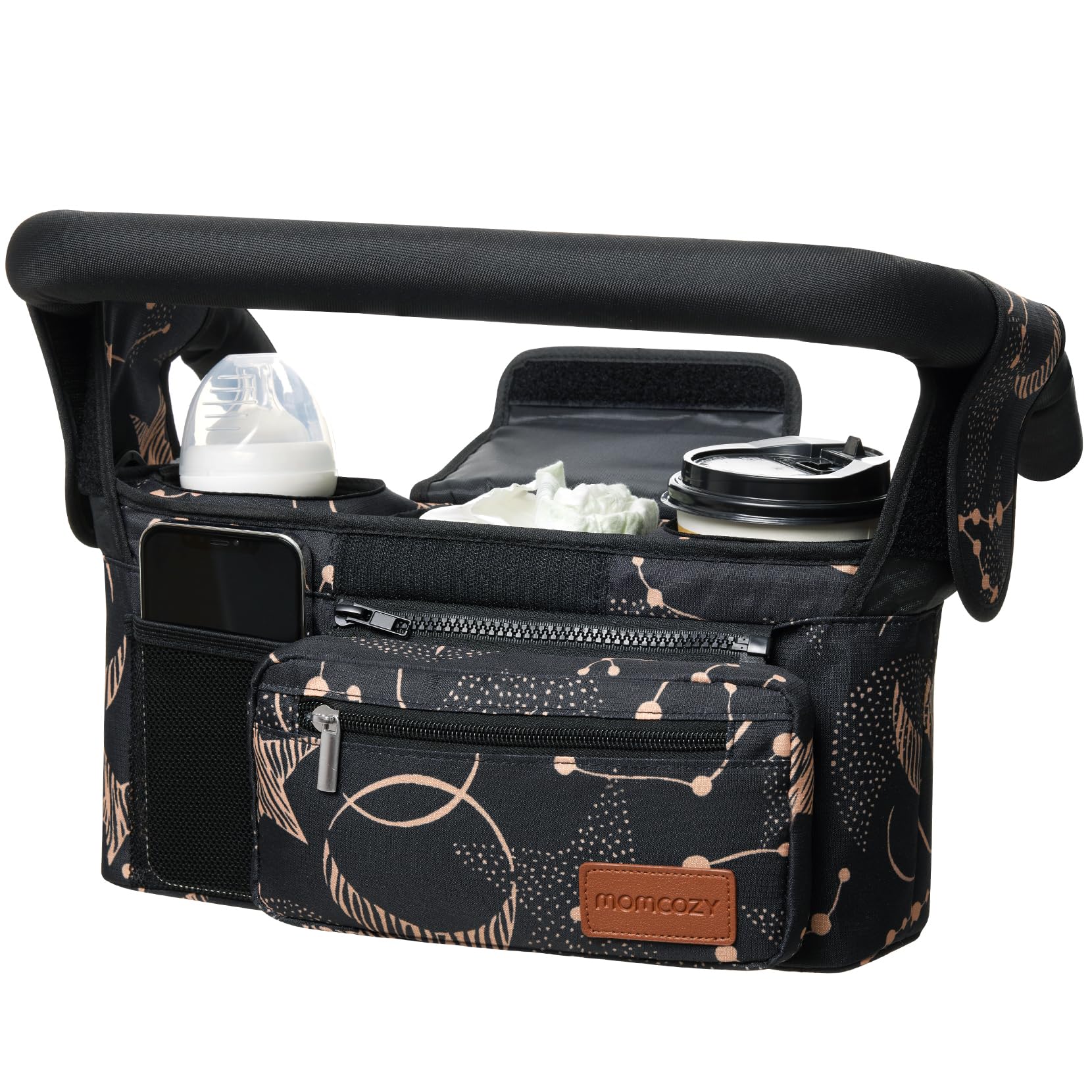 Momcozy Universal Stroller Organizer and Caddy