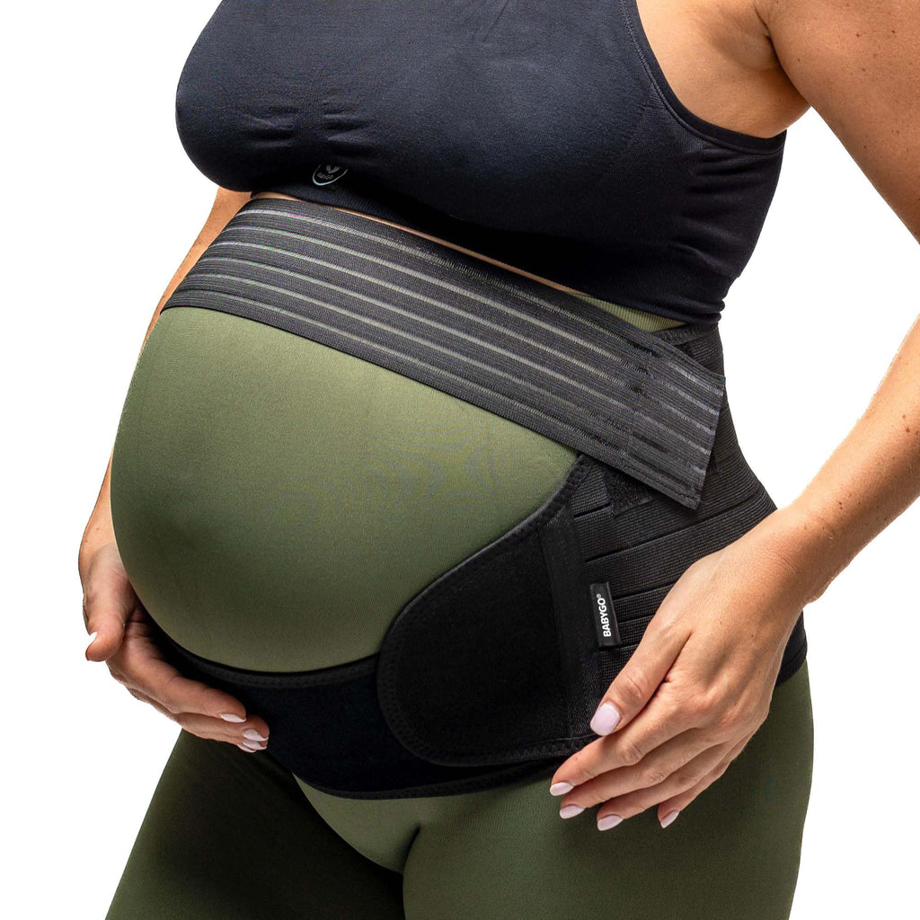 BABYGO® Pregnancy Support Belt – Maternity Belly Band for Back, Pelvic & Hip Pain Relief | Adjustable Bump Support