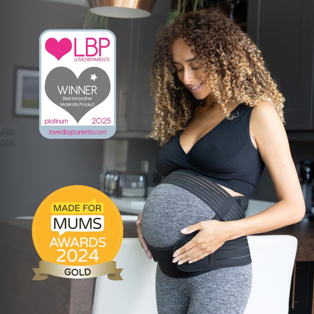 BABYGO® Pregnancy Support Belt – Maternity Belly Band for Back, Pelvic & Hip Pain Relief | Adjustable Bump Support