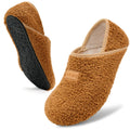 ANLUKE Slipper for Women Men Slipper Socks Fuzzy House Shoes Rubber Sole Slip On Soft-Lightweight Non Slip Indoor/Outdoor