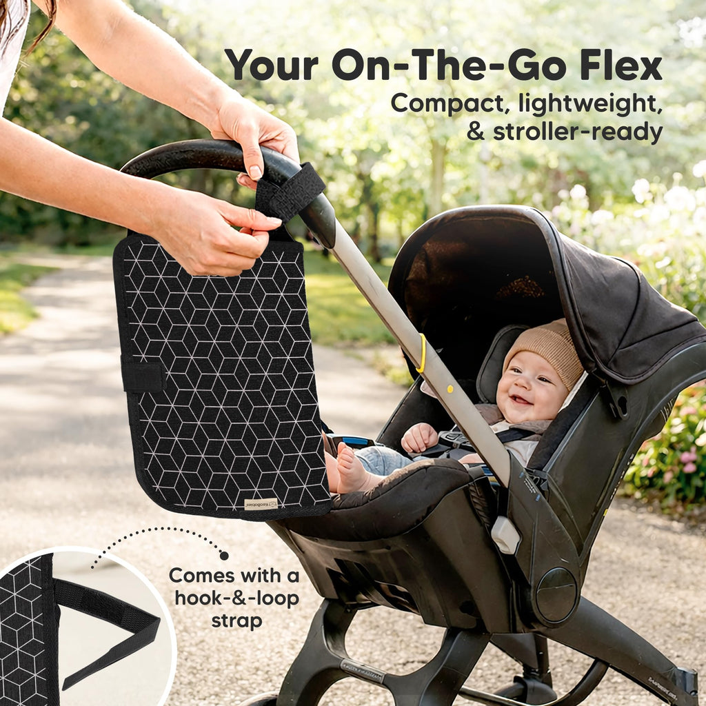 KeaBabies Waterproof Foldable Travel Changing Mat