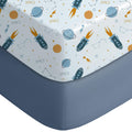 Yoofoss 2-Pack Soft Microfiber Fitted baby Crib Sheets