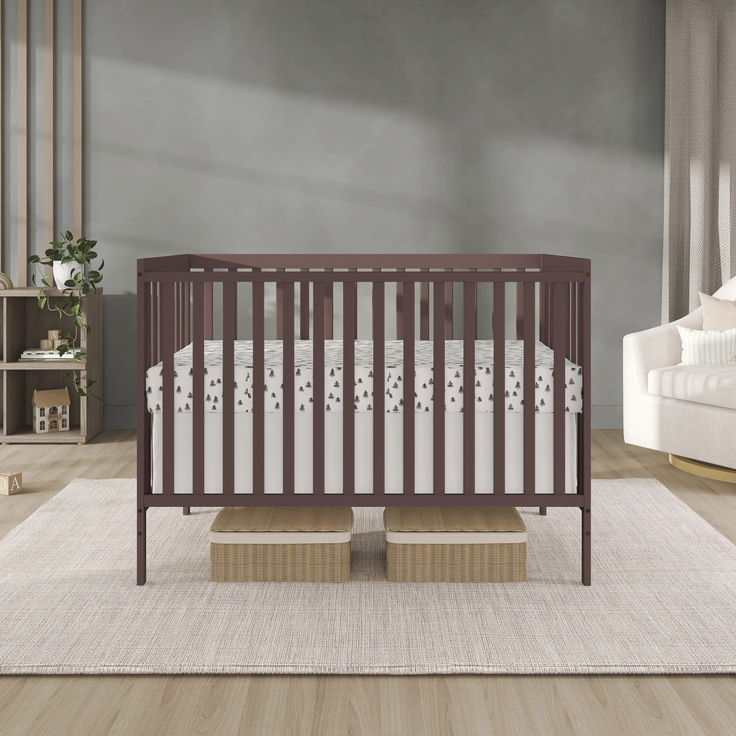 Dream On Me Synergy 5-in-1 Convertible Full-Size Crib