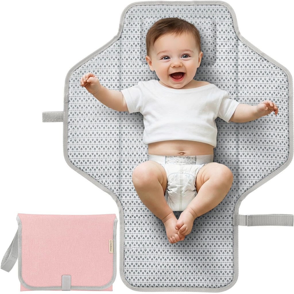 KeaBabies Waterproof Foldable Travel Changing Mat