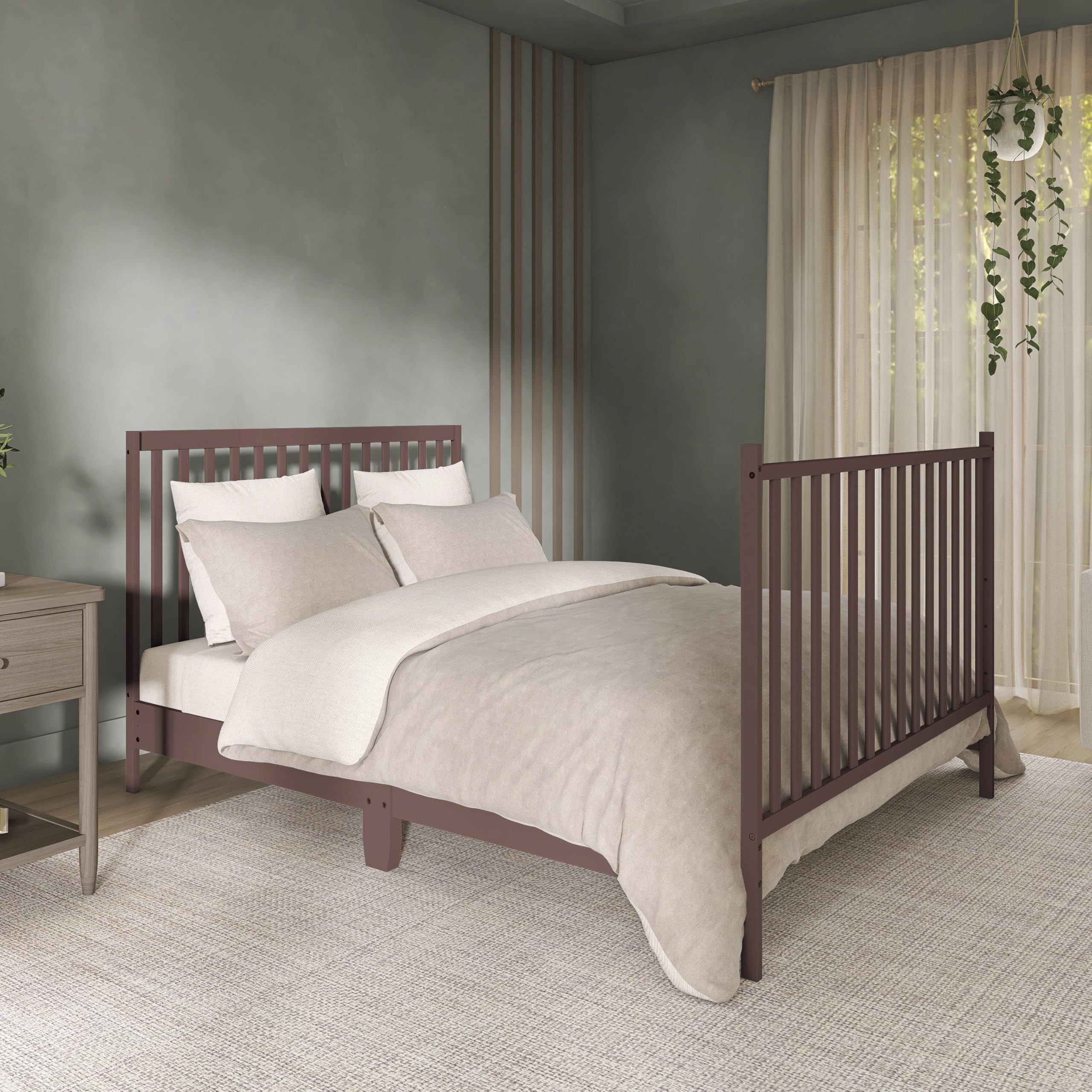 Dream On Me Synergy 5-in-1 Convertible Full-Size Crib